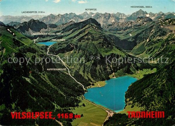 Tannheim Tirol Fliegeraufnahme Lachenspitze Rotspitze