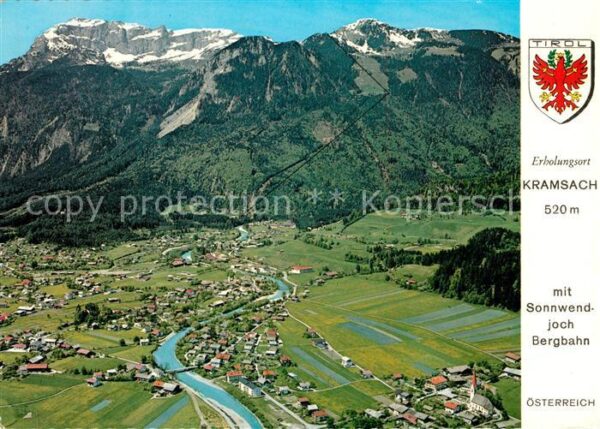 Kramsach Fliegeraufnahme Sonnwendjoch-Bergbahn R