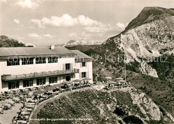 Koenigssee Berggaststätte Jennerbahn Schneibstein