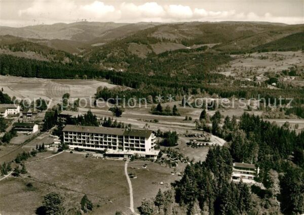 Hoechenschwand Fliegeraufnahme Höhensanatorium