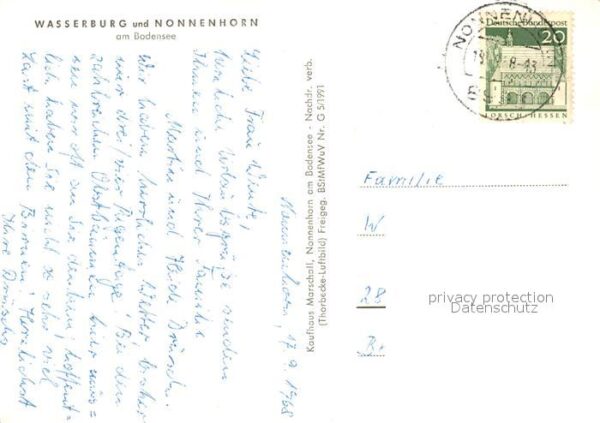Wasserburg Bodensee Fliegeraufnahme Nonnenhorn – Bild 2