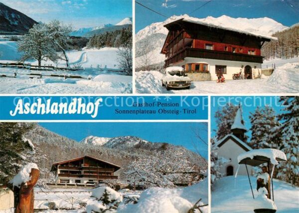 Obsteig Tirol Gasthof Aschlandhof