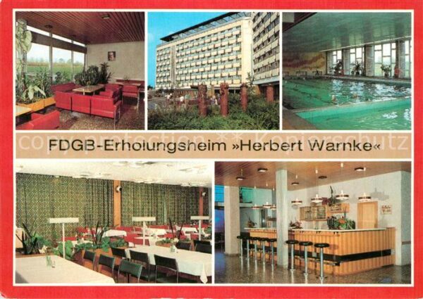Klink Waren Erholungsheim Herbert Warnke