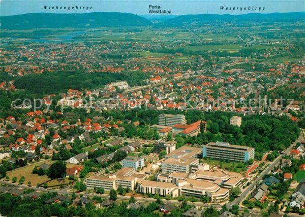 Bad Oeynhausen Fliegeraufnahme Diabetisklinik Sonnenho