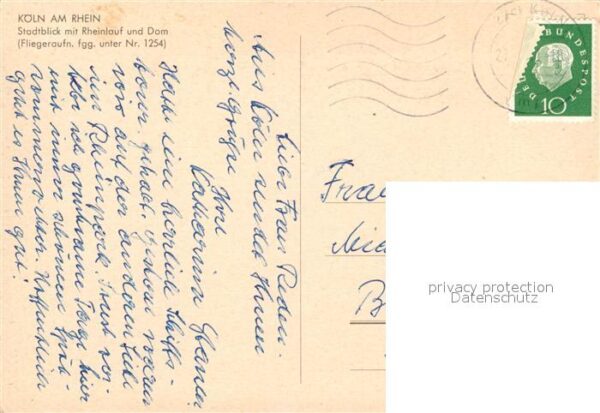 Koeln Rhein Fliegeraufnahme Dom – Bild 2