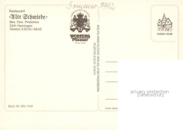 Heiningen Wolfenbuettel Restaurant Alte Schmiede – Bild 2
