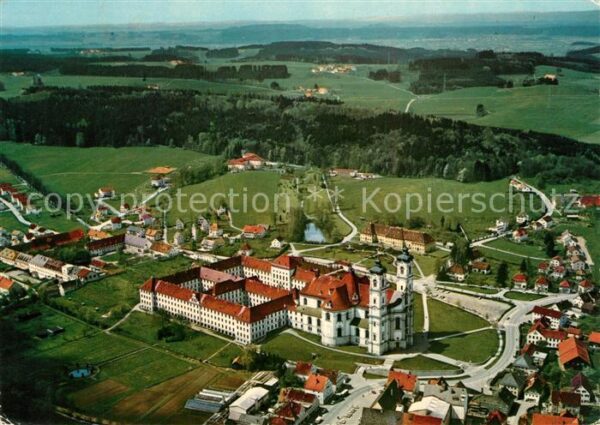 Ottobeuren Fliegeraufnahme Basilika Benediktinerab