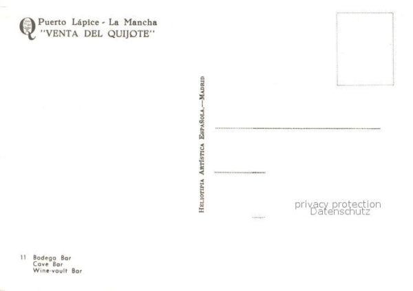 Puerto Lapice Venta del Quijote Bodega Bar – Bild 2
