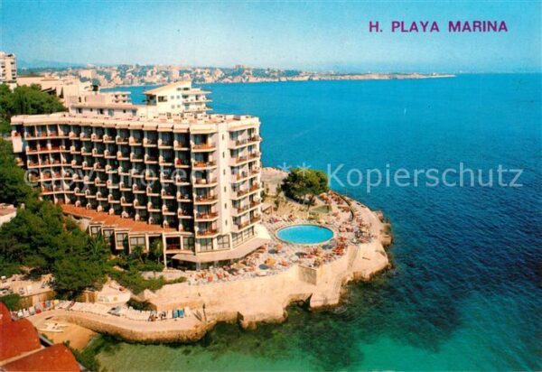 Illetas Hotel Playa Marina Fliegeraufnahme