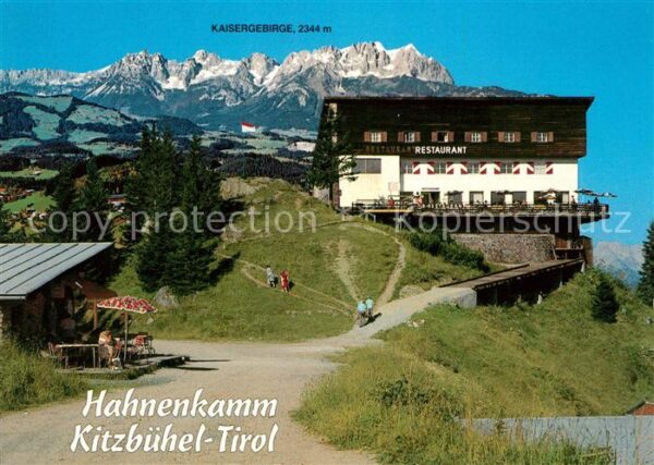Kitzbuehel Tirol Hahnenkamm Bergrestaurant Kaisergebirge