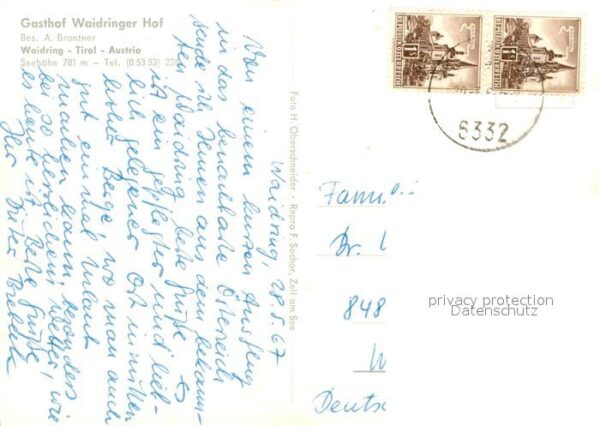 Waidring Tirol Gasthof Waidringer Hof – Bild 2