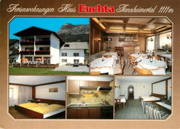 Tannheim Tirol Ferienwohnungen Haus Euchta Gaststube G