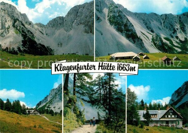Kaernten Klagenfurter Hütte in den Karawanken