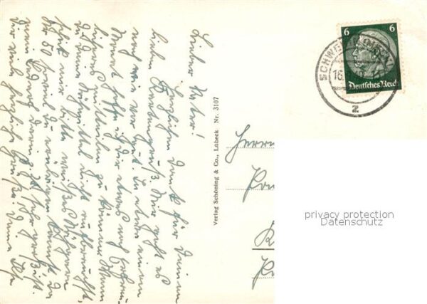 Schwerin Mecklenburg Pfaffenteich mit Dom – Bild 2