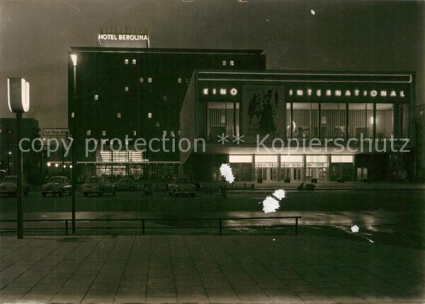 Berlin Kino International und Hotel Berolina