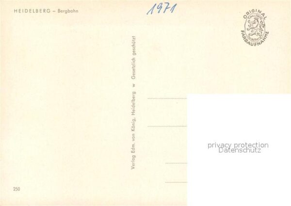 Heidelberg Neckar Bergbahn – Bild 2