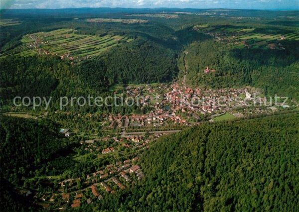 Bad Liebenzell Fliegeraufnahme