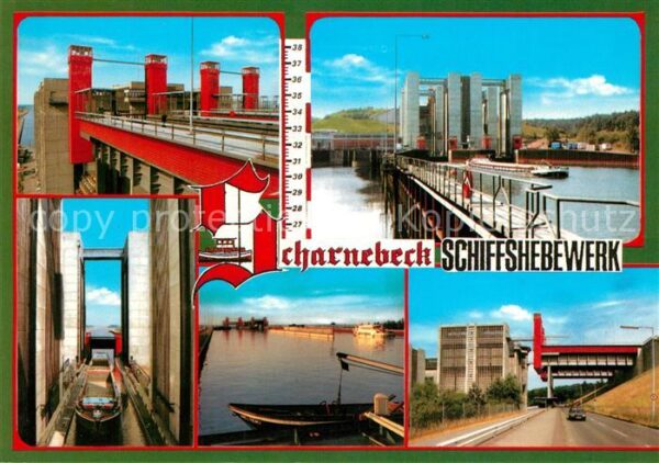 Scharnebeck Lueneburg Schiffshebewerk Details