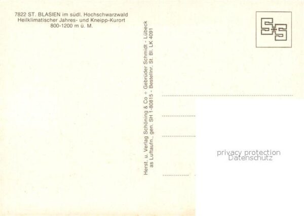 St Blasien Fliegeraufnahme mit Feldberg – Bild 2