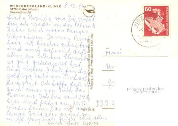 Hoexter Weser Weserbergland Klinik Fliegeraufnahme – Bild 2