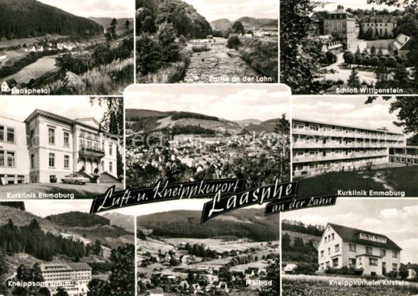 Laasphe Laasphetal Lahnpartie Schloss Wittgenst