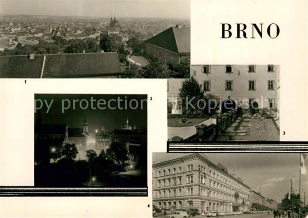 Brno Bruenn Hradu na mesto Rude armady Mendelova po