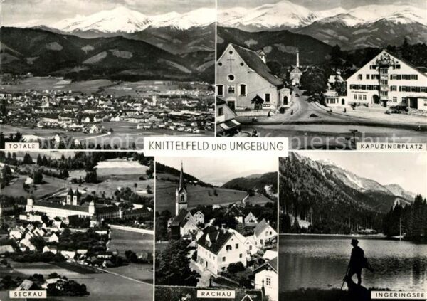 Knittelfeld Steiermark Panorama Kapuzinerplatz Seckau Rachau I
