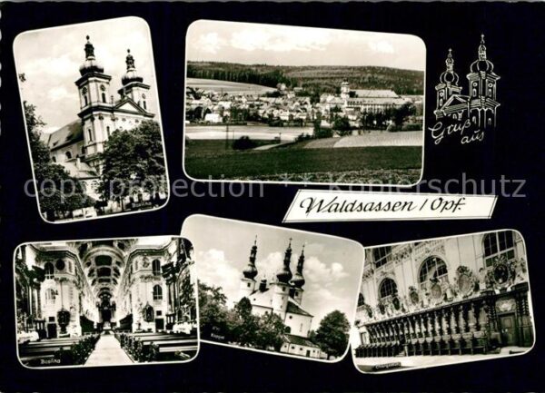 Waldsassen Basilika Inneres Panorama Kapelle Chorg