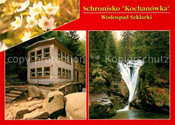 Karkonosze Schronisko Kochanowka Wodospad Szklarki