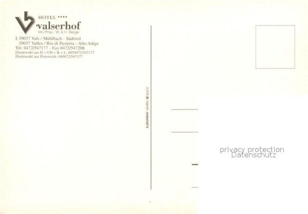 Vals Suedtirol Hotel Valserhof – Bild 2