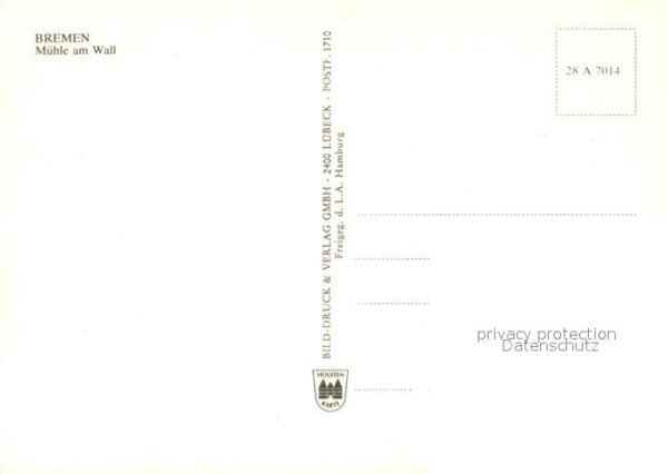 Bremen Mühle am Wall Fliegeraufnahme – Bild 2