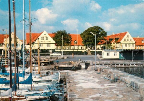 Bornholm Hotel Siemsens Gaard Bootshafen