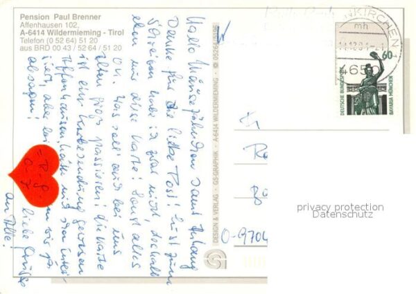 Wildermieming Pension Paul Brenner Gastraum Zimmer Pf – Bild 2