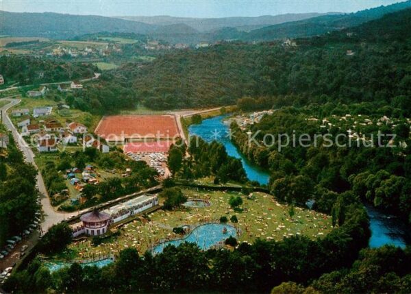 Heimbach Eifel Sportanlagen an der Rur mit Freischwimm