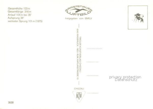 Berg Isel Olympiaschanze Fliegeraufnahme – Bild 2