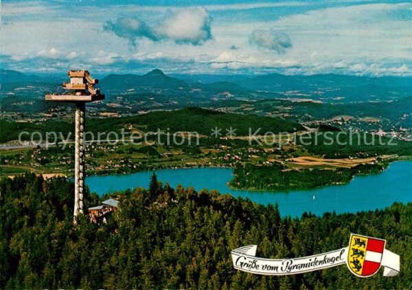 Woerthersee Aussichtsturm Pyramidenkogel