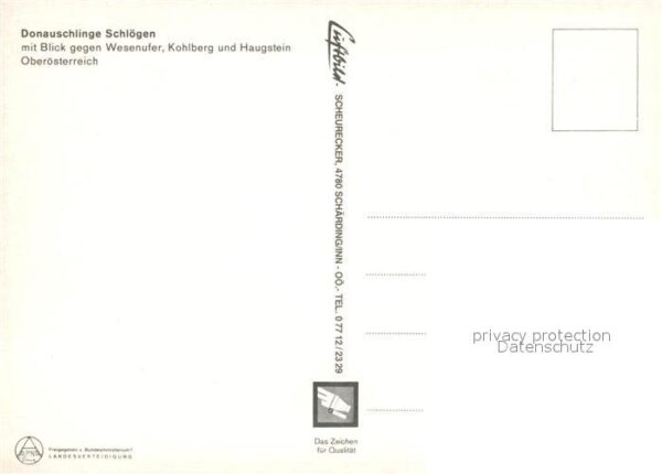 Schloegener Schlinge Fliegeraufnahme Wesenufer Kohlberg – Bild 2