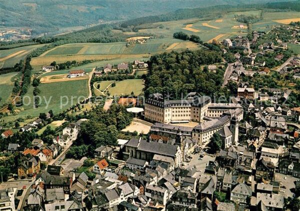 Hachenburg Westerwald Fliegeraufnahme
