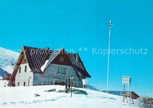 Rila Berghütte Mussala Winterpanorama
