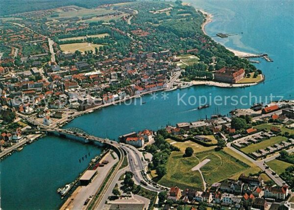 Sonderburg Fliegeraufnahme Brücke
