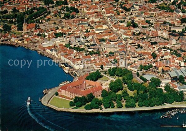 Sonderborg Fliegeraufnahme Schloss