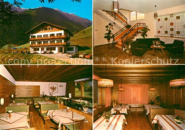 St Leonhard Passeier Pension Sonnenhof Jaufenpass Straße