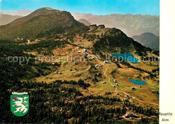 Tauplitzalm Panorama Fliegeraufnahme