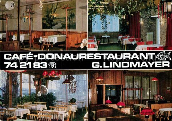 Wien Cafe Donaurestaurant Lindmayer