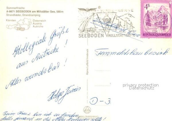 Seeboden Millstaettersee Fliegeraufnahme – Bild 2