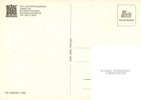 Bad Kissingen VdK Kurheim Josef Lutz – Bild 2