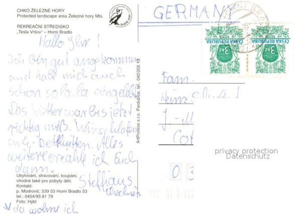 Tschechische Republik Fliegeraufnahme CHKO Zelezne Hory Schwi – Bild 2