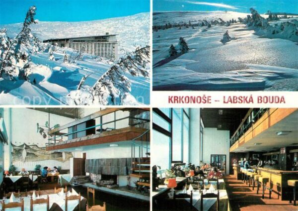 Vrchlabi Labska Bouda Winterpanorama