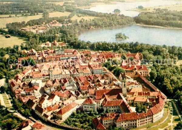 Trebon Czechia Fliegeraufnahme