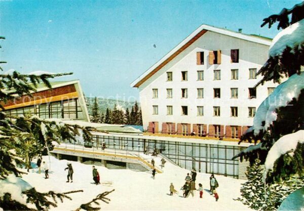 Bulgarien Volkspark Witoscha Hotel Winterpanorama